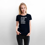 Influence - Frauen Premium T-Shirt - Navy