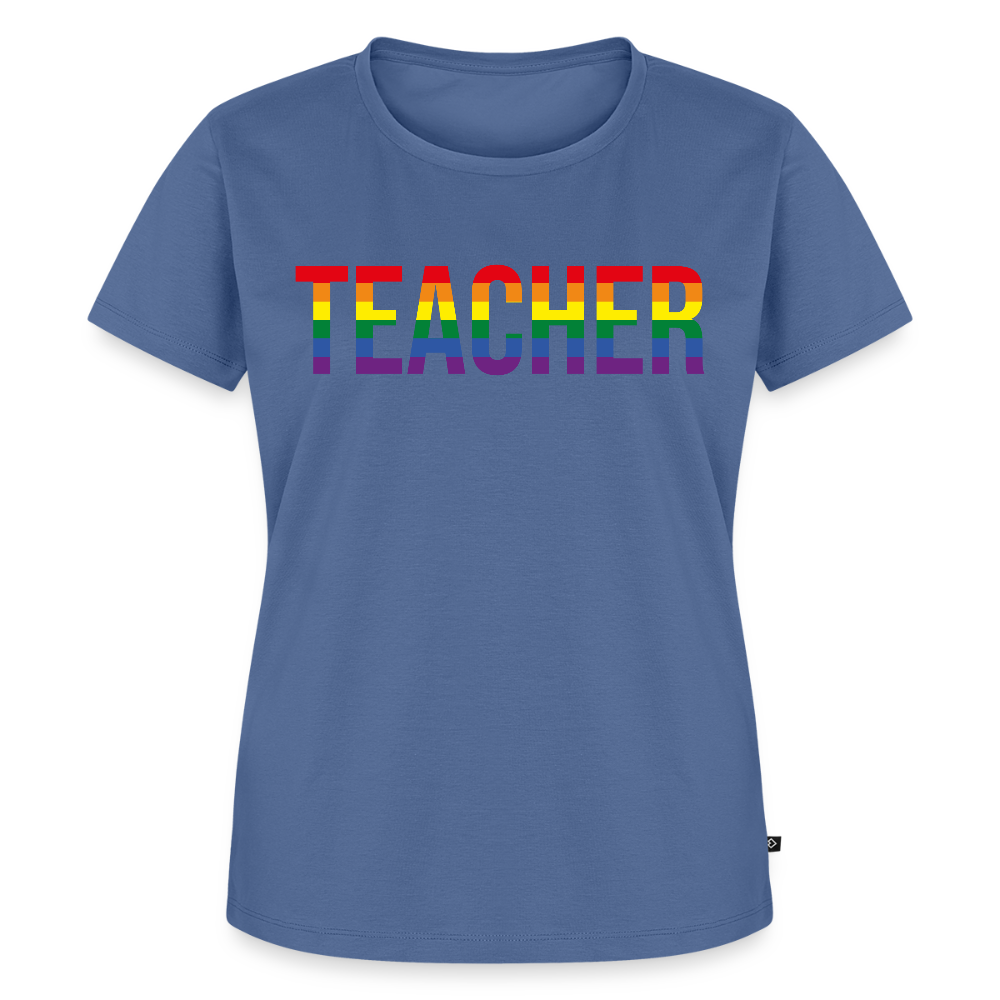Teacher - Frauen Premium T-Shirt - Taubenblau