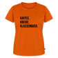 Kaffee, Kreide. Klassenbuch. - Frauen Premium T-Shirt - Orange 