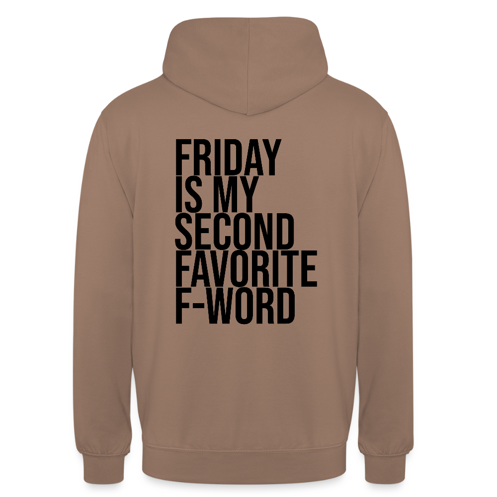 F-Word - Unisex Hoodie - Mokka