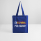 En español porvavor - Stoffbeutel - Royalblau