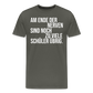 Zu viele Schüler - Männer Premium T-Shirt - Asphalt
