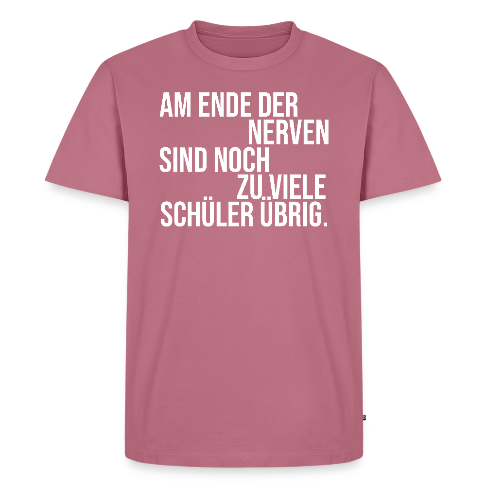Zu viele Schüler - Männer Premium T-Shirt - Mauve