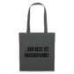 Der Rest ist Hausaufgabe - Stoffbeutel - Graphite