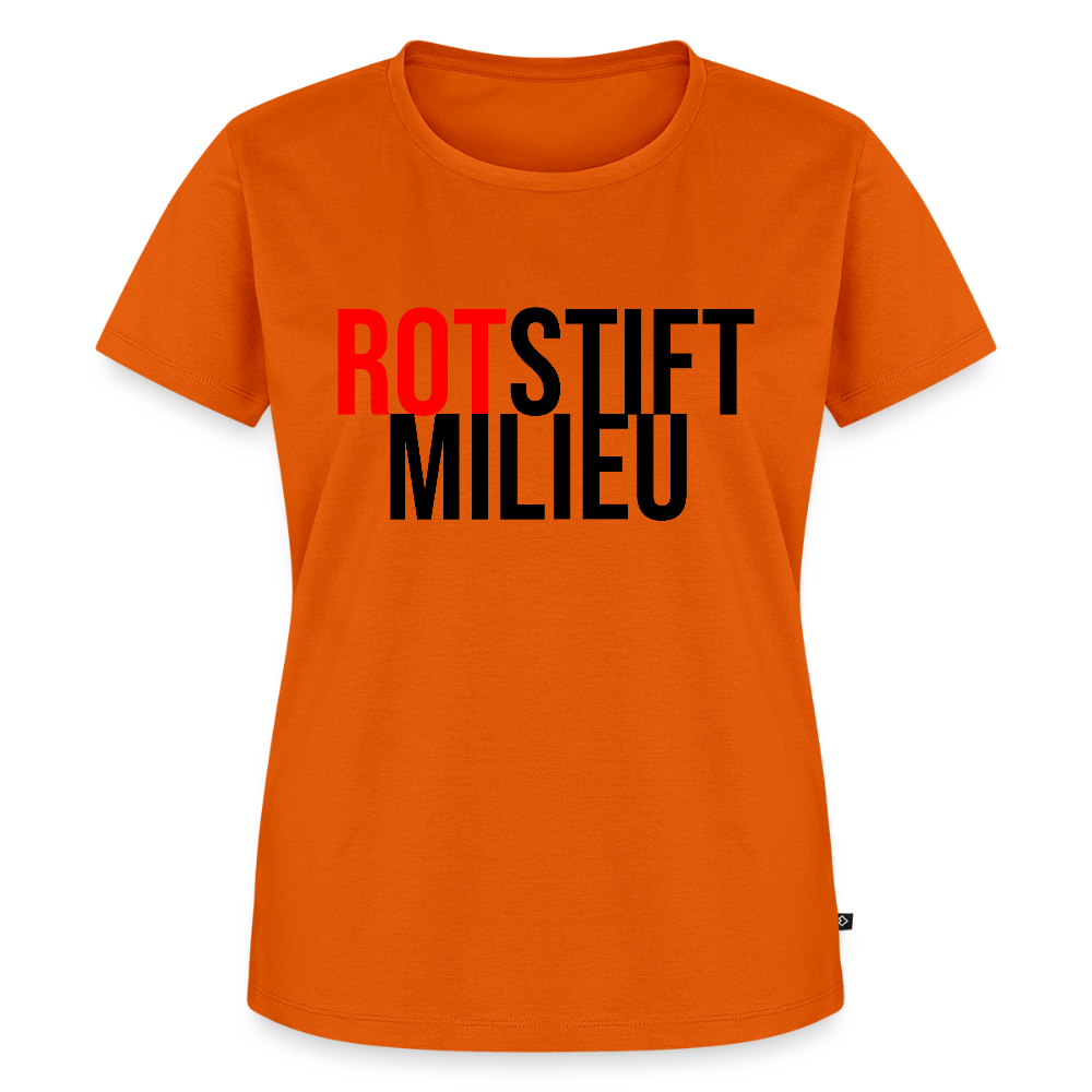 Rotstiftmilieu - Frauen Premium T-Shirt - Orange 