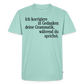 Grammatik - Männer Premium T-Shirt - Mint 