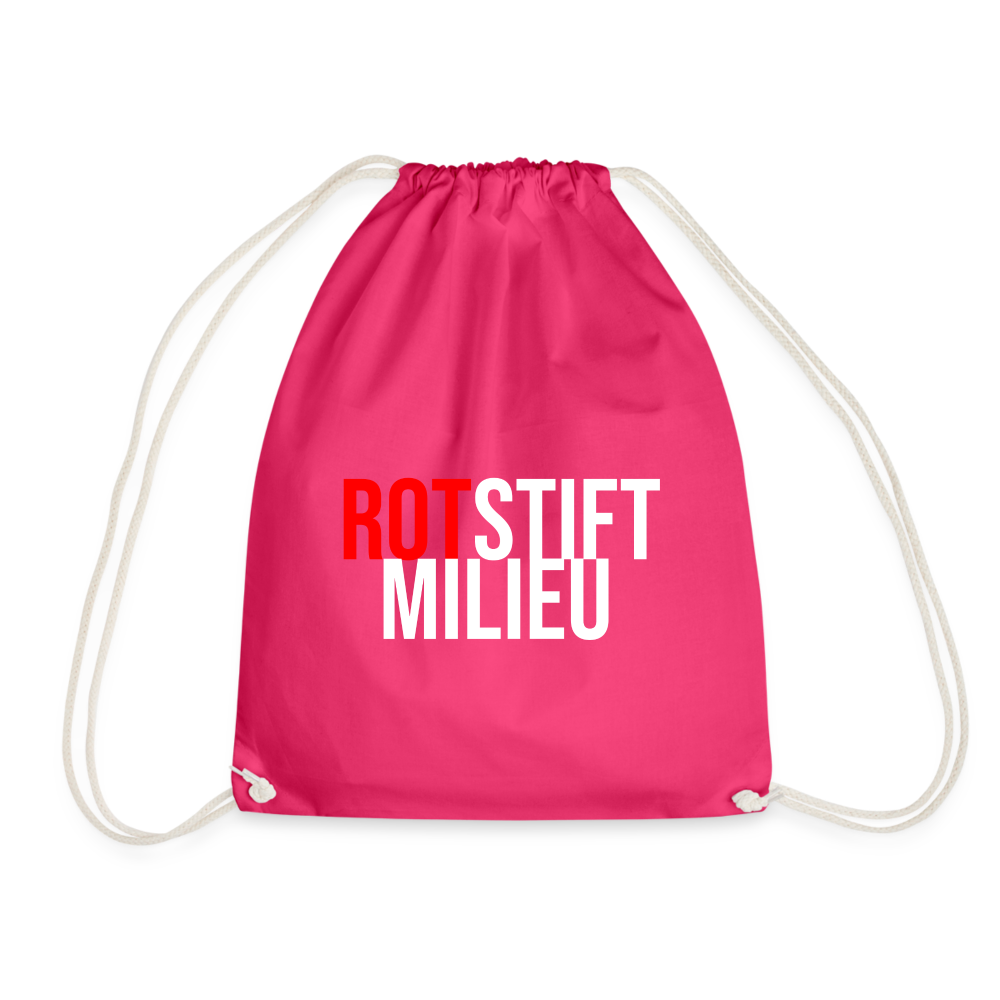 Rotstiftmilieu - Turnbeutel - Fuchsia