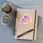 Der Rest ist Hausaufgabe! - Sticker - Mattweiß