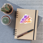 Der Rest ist Hausaufgabe! - Sticker - Weiß glänzend