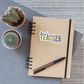 Best teacher ever - Sticker - Mattweiß