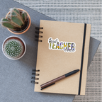 Best teacher ever - Sticker - Weiß glänzend