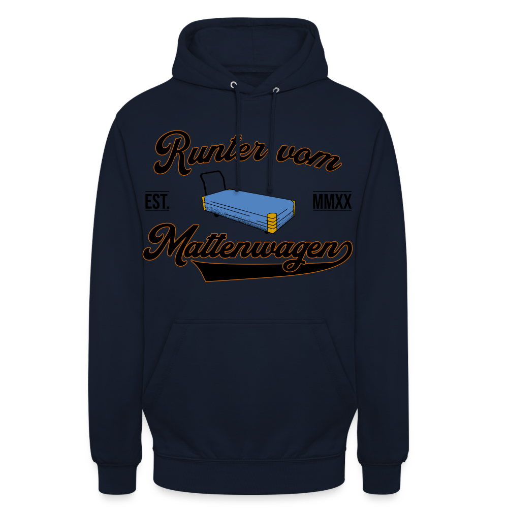 Runter vom Mattenwagen - Hoodie - Navy