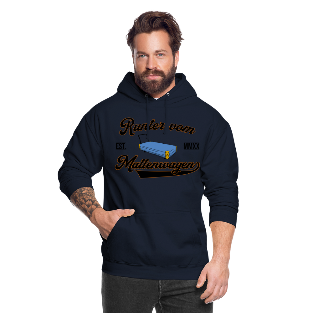 Runter vom Mattenwagen - Hoodie - Navy