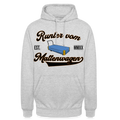 Runter vom Mattenwagen - Hoodie - Hellgrau meliert
