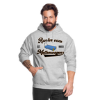 Runter vom Mattenwagen - Hoodie - Hellgrau meliert