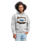 Runter vom Mattenwagen - Hoodie - Hellgrau meliert