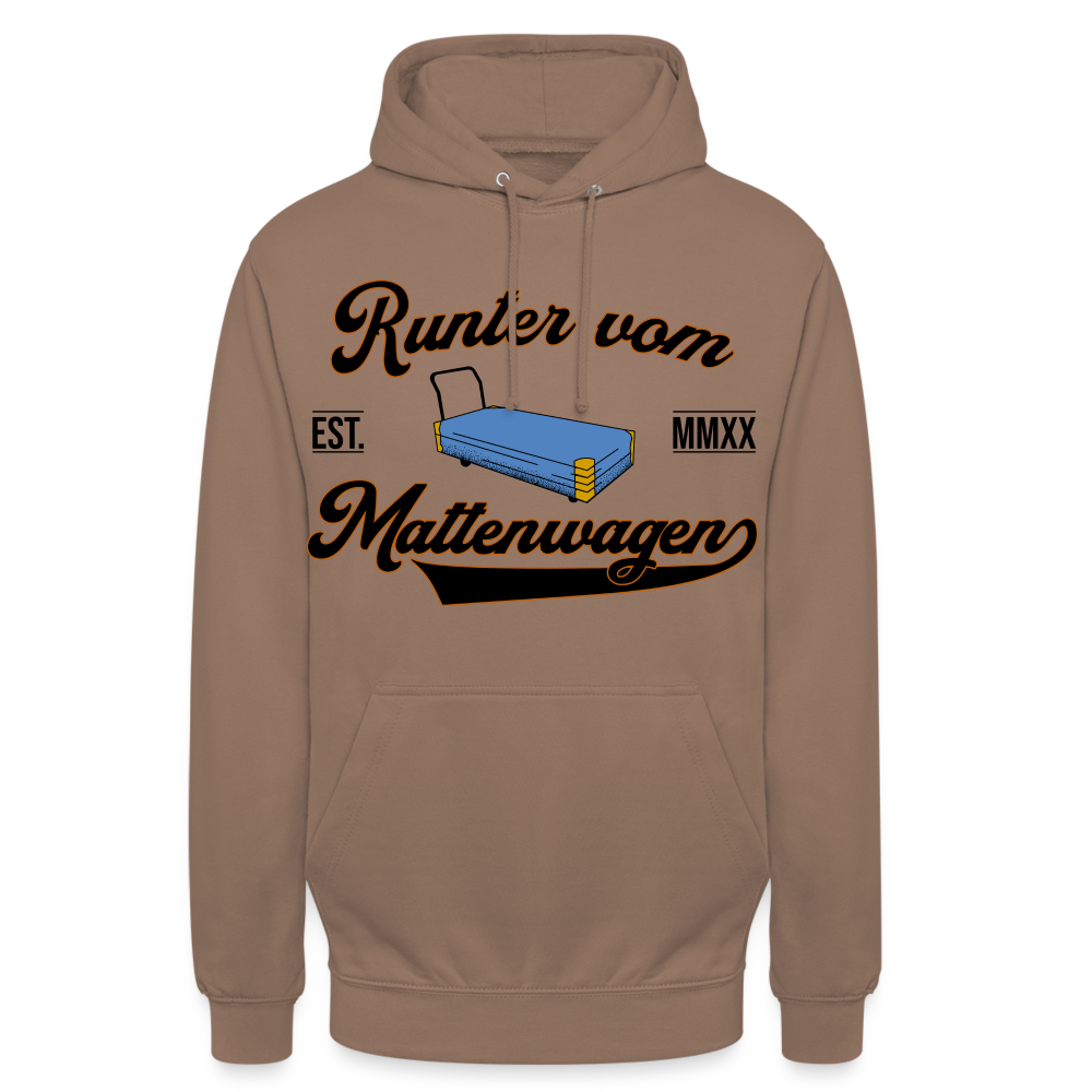 Runter vom Mattenwagen - Hoodie - Mokka
