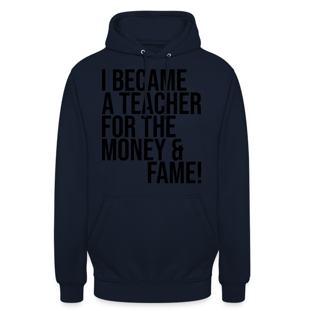 Money & Fame - Hoodie - Navy