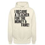 Money & Fame - Hoodie - Vanille-Milchshake