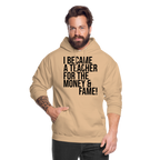 Money & Fame - Hoodie - Beige