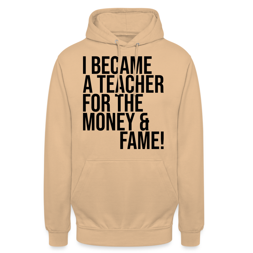Money & Fame - Hoodie - Beige