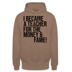 Money & Fame - Hoodie - Mokka