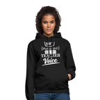 Teacher voice - Unisex Hoodie - Schwarz