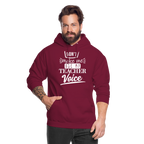 Teacher voice - Unisex Hoodie - Bordeaux