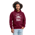 Teacher voice - Unisex Hoodie - Bordeaux