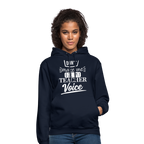 Teacher voice - Unisex Hoodie - Navy
