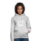 Teacher voice - Unisex Hoodie - Hellgrau meliert