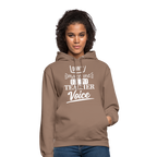 Teacher voice - Unisex Hoodie - Mokka