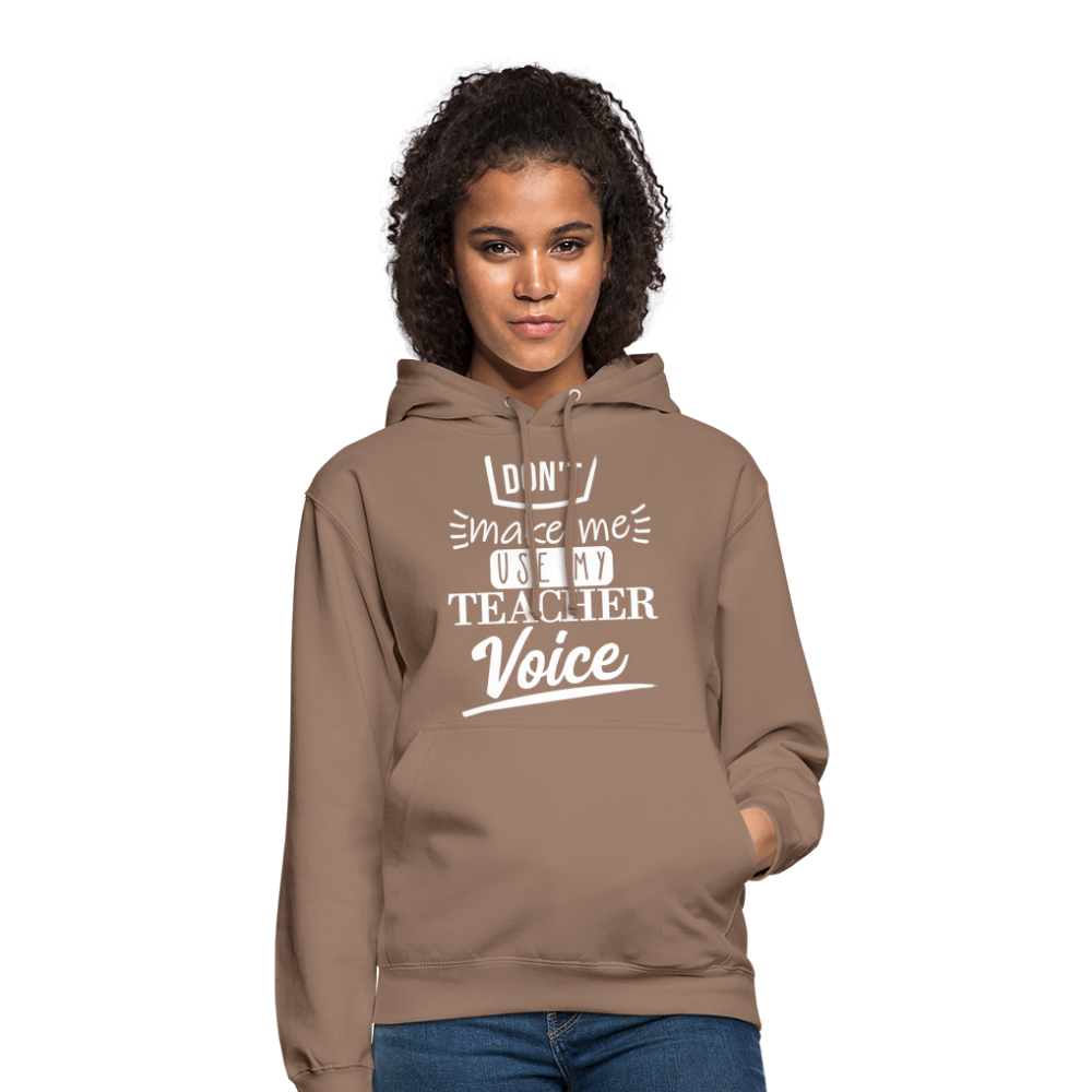 Teacher voice - Unisex Hoodie - Mokka