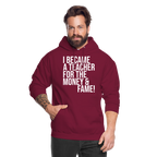 Money & Fame - Hoodie - Bordeaux