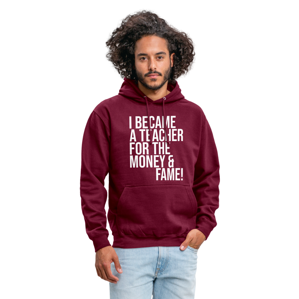 Money & Fame - Hoodie - Bordeaux
