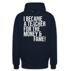 Money & Fame - Hoodie - Navy