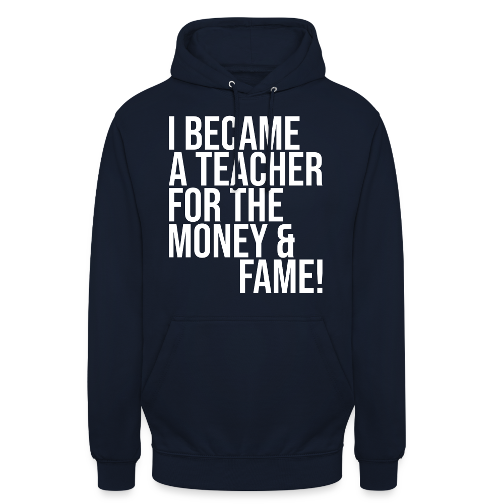 Money & Fame - Hoodie - Navy