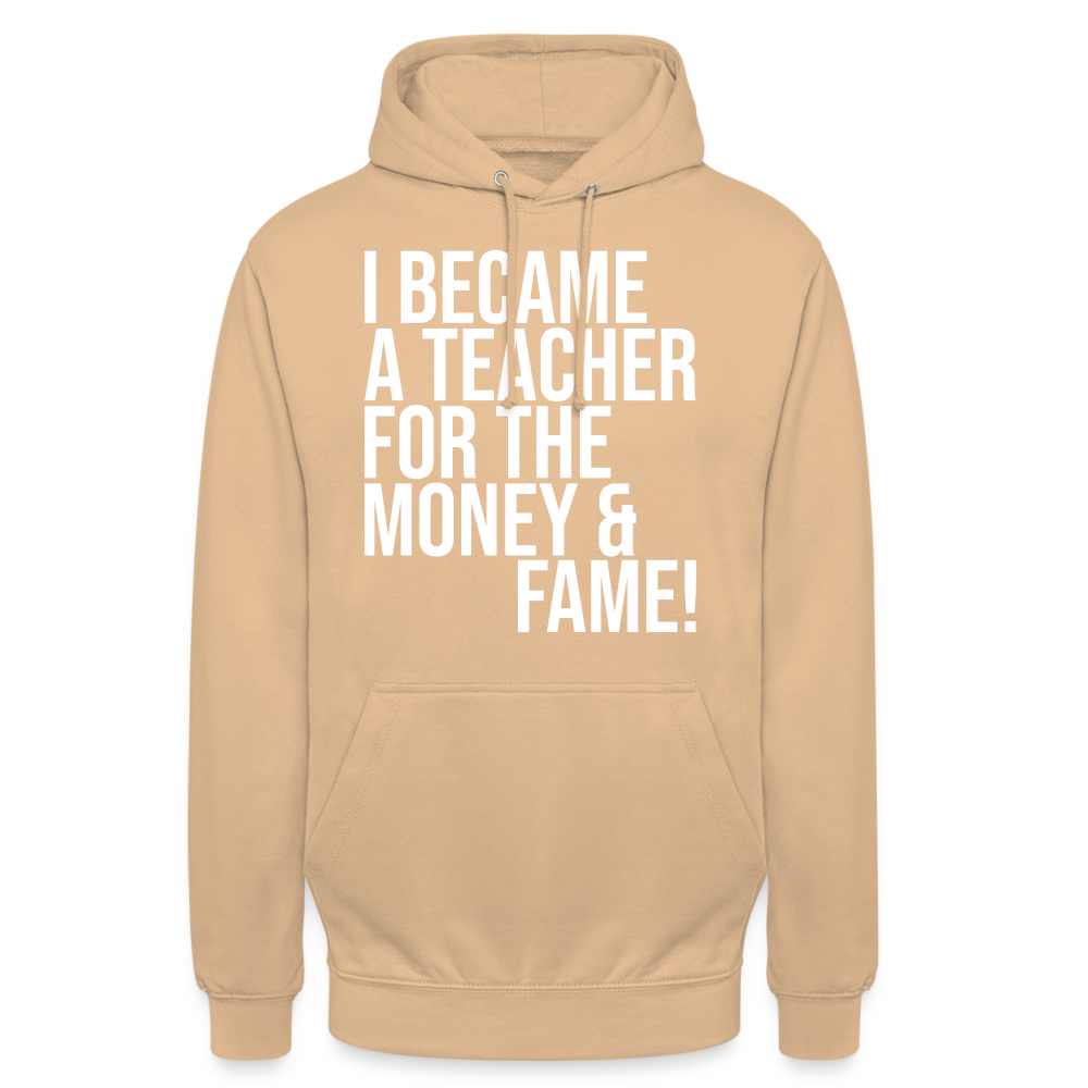 Money & Fame - Hoodie - Beige
