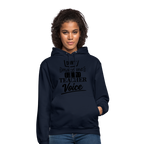 Teacher voice - Unisex Hoodie - Navy