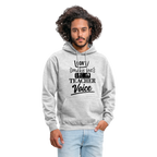 Teacher voice - Unisex Hoodie - Hellgrau meliert