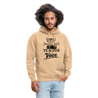 Teacher voice - Unisex Hoodie - Beige