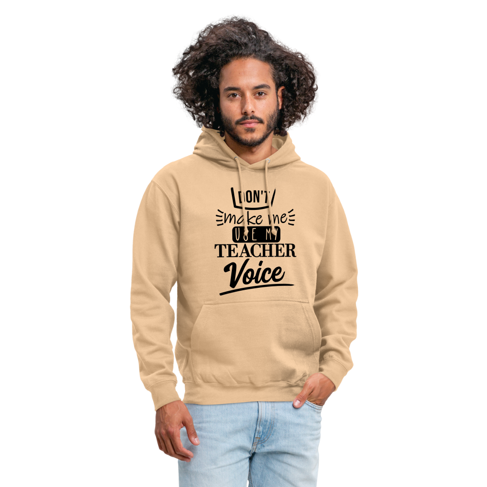 Teacher voice - Unisex Hoodie - Beige