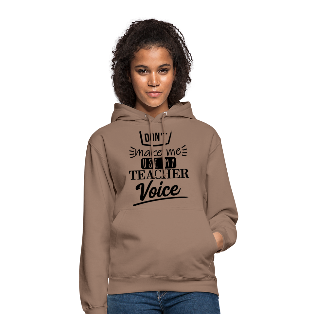 Teacher voice - Unisex Hoodie - Mokka