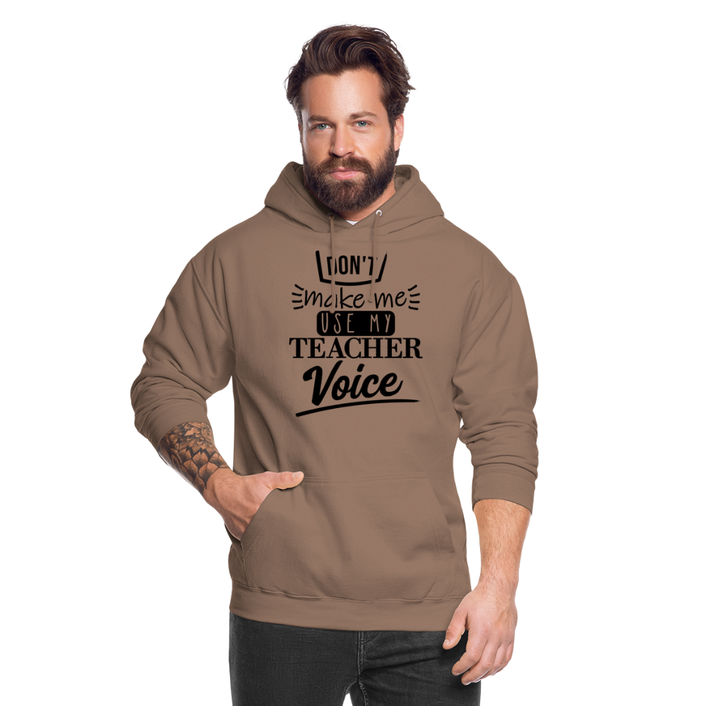 Teacher voice - Unisex Hoodie - Mokka