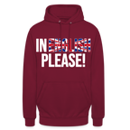 In english please - Unisex Hoodie - Bordeaux