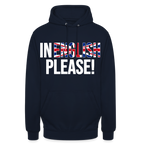In english please - Unisex Hoodie - Navy