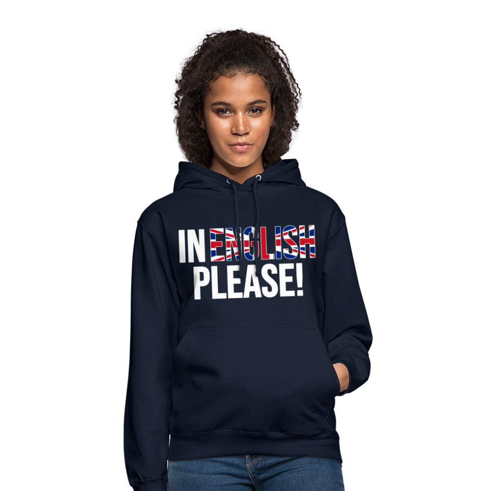 In english please - Unisex Hoodie - Navy