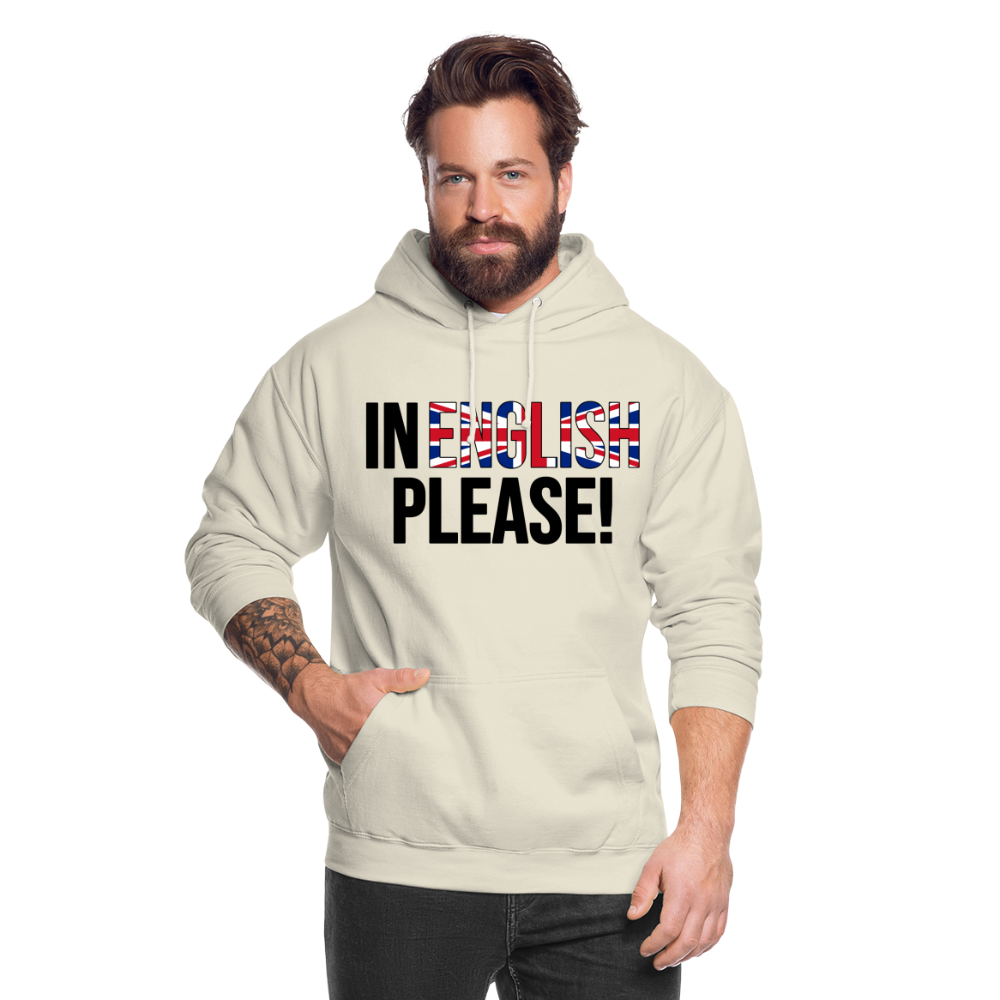 In english please! - Unisex Hoodie - Vanille-Milchshake