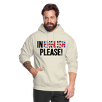 In english please! - Unisex Hoodie - Vanille-Milchshake