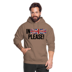 In english please! - Unisex Hoodie - Mokka